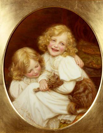 Photo of "HAPPY PLAYMATES" by WILLIAM HENRY GORE