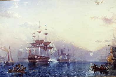 Photo of "H.M.S. VICTORY" by WILLIAM COLLINGWOOD SMITH