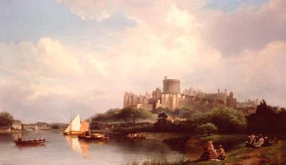 Photo of "WINDSOR CASTLE FROM THE RIVER" by PETER CHRISTIAN DOMMERSON
