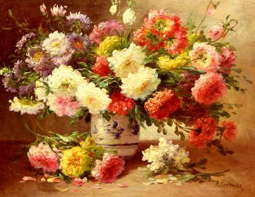 Photo of "A VASE OF SUMMER FLOWERS" by EDMOND COPPENOLLE