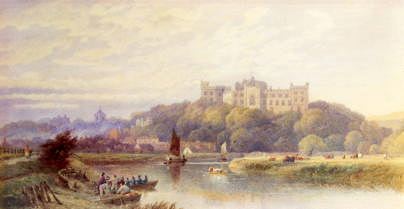 Photo of "ARUNDEL CASTLE FROM THE RIVER ARUN, SUSSEX, ENGLAND" by EDWARD DUNCAN