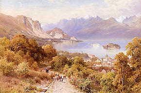 Photo of "A VIEW OF THE ISOLA BELLA (ITALY)" by HARRY SUTTON PALMER