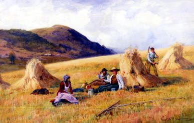 Photo of "HAYMAKING" by PETER GHENT