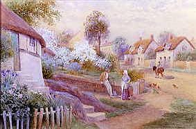 Photo of "THE MONTH OF MAY, BURTON, CHESHIRE" by ROBERT HOLLANDS WALKER