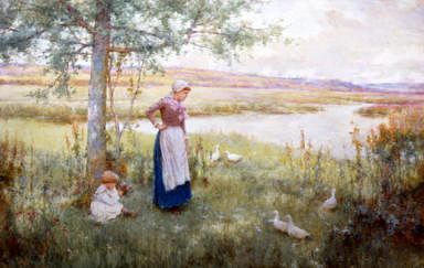 Photo of "IN THE WATER MEADOWS" by ALFRED AUGUSTUS GLENDENING