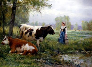 Photo of "THE MILKMAID" by JULIEN DUPRE