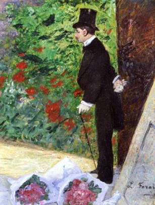 Photo of "THE ADMIRER" by JEAN-LOUIS FORAIN