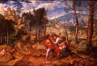 Photo of "CHRIST ON THE ROAD TO EMMAUS" by JAN VAN AMSTEL