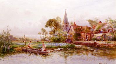Photo of "SPRINGTIME, THE ISLE OF WIGHT" by W. STUART LLOYD