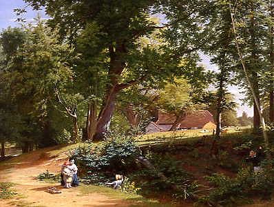Photo of "THE HOMESTEAD" by WILLIAM FREDERICK WITHERINGTON