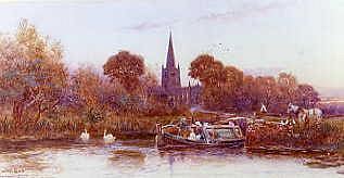 Photo of "A DAY ON THE BARGE AT STRATFORD LOCK" by W. STUART LLOYD