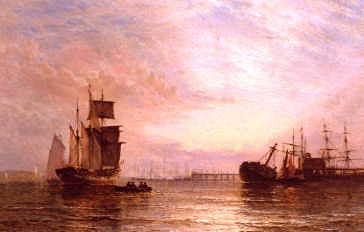 Photo of "SHIPPING IN A CALM" by HENRY THOMAS DAWSON