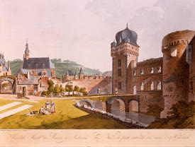 Photo of "VIEW OF INTERIOR OF RUINS NEAR ANDERNACH" by LORENZ JANSCHA