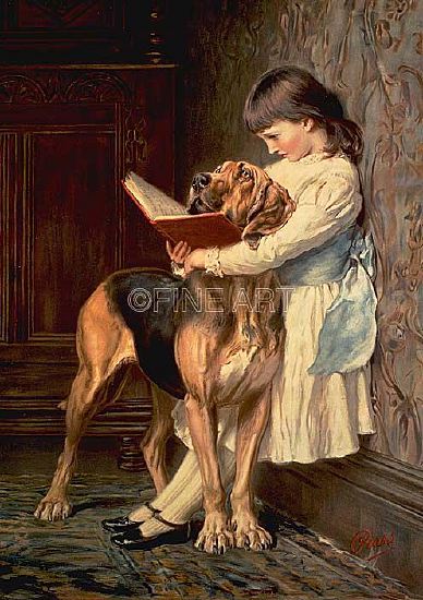 Photo of "NAUGHTY BOY! OR COMPULSORY EDUCATION." by BRITON RIVIERE