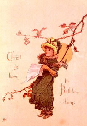 Photo of "CHRIST IS BORN IN BETHLEHEM" by M. ELLEN EDWARDS