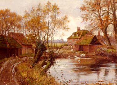 Photo of "THE DUCK POND" by HENRY JOHN YEEND KING