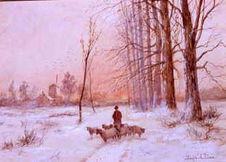Photo of "THE WINTER SHEPHERD" by LEOPOLD RIVERS