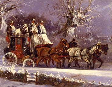 Photo of "THE DOVER TO LONDON MAIL COACH." by HENRY ALKEN