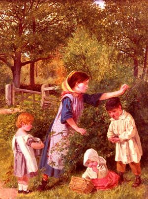 Photo of "PICKING BLACKBERRIES" by CHARLES ASHMORE