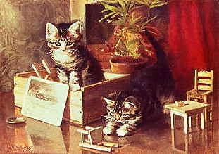 Photo of "KITTENS PLAYING" by ADA TUCKER