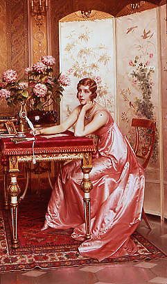 Photo of "COMPOSING A LETTER" by FREDERIC SOULACROIX