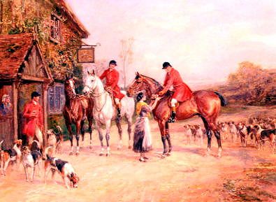 Photo of "OUTSIDE THE THREE CROWNS" by HEYWOOD HARDY