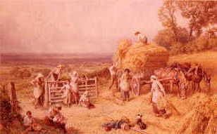 Photo of "HARVEST TIME." by MYLES BIRKET FOSTER