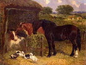 Photo of "STABLE COMPANIONS" by JOHN FREDERICK HERRING