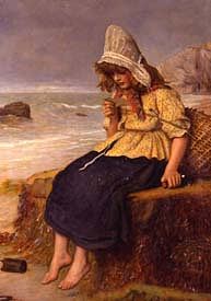 Photo of "MESSAGE FROM THE SEA, 1884" by SIR JOHN EVERETT MILLAIS