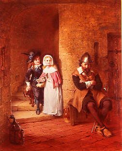 Photo of "A VISIT TO THE DUNGEONS" by GEORGE BERNARD O'NEIL