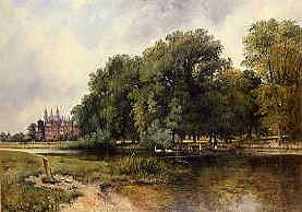 Photo of "ETON COLLEGE FROM THE RIVER" by FREDERICK WILLIAM WATTS