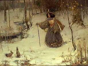 Photo of "THE SNOW QUEEN." by THOMAS BROMLEY BLACKLOCK