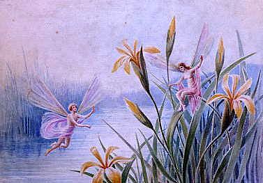 Photo of "FLOWER FAIRIES" by J.G. (NB LIFESPAN DATES GREGORY