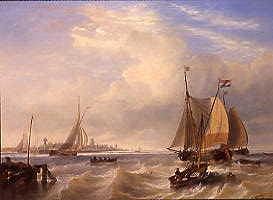 Photo of "SHIPPING OFF THE MOUTH OF THE SCHELDT, 18 ." by JOHN WILSON CARMICHAEL