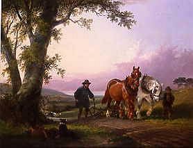 Photo of "THE PLOUGHMAN, 1855" by HENRY AND WILLIAM SHAYER