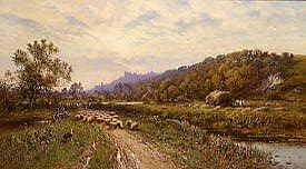 Photo of "A DISTANT VIEW OF ARUNDAL CASTLE, 1905." by ALFRED AUGUSTUS SEN. GLENDENING