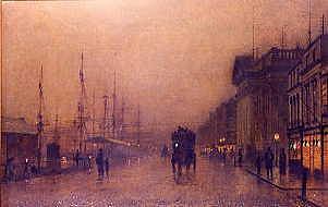 Photo of "LIVERPOOL." by JOHN ATKINSON GRIMSHAW