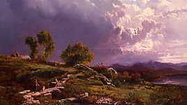 Photo of "THE APPROACHING STORM" by SIDNEY RICHARD PERCY