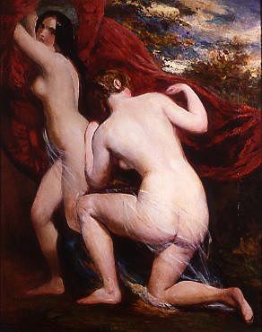 Photo of "STUDY OF TWO WOMEN" by WILLIAM ETTY