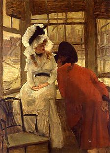 Photo of "THE TRYST." by JACQUES JOSEPH TISSOT