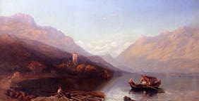 Photo of "LOOKING TOWARDS ALPS OF ST. GOTTHARD, 1859" by GEORGE PETTIT
