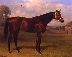 Photo of """ORMONDE"" WINNER OF THE ST.LEGER IN 1886, RIDDEN BY FRED ARCHER" by EMILE ADAM