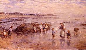 Photo of "CHILDREN BY THE SEA" by HUGH CAMERON
