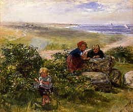 Photo of "A JUNE DAY IN ARRAN, SCOTLAND" by WILLIAM MACTAGGART