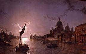 Photo of "MOONLIGHT ON THE GRAND CANAL, VENICE, ITALY" by HENRY PETHER