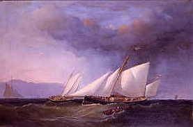Photo of "MARQUESS OF CONYNGHAM'S YACHT ""ALBERTINE"", 1856" by CHARLES GREGORY
