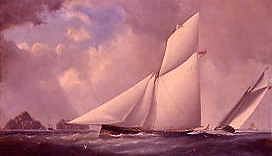 Photo of "THE YACHT 'ARROW' OF THE ROYAL YACHT SQUADRON" by JOHN HAUGHTON FORREST