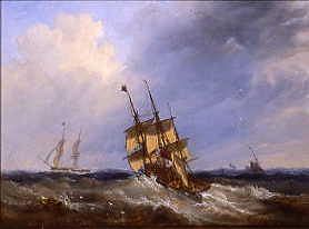 Photo of "A BLUSTERY DAY, 1844" by JOHN WILSON CARMICHAEL