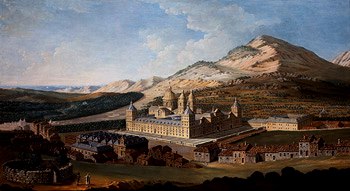 Photo of "A VIEW OF THE ESCORIAL PALACE, SPAIN" by JAMES (ACTIVE 1735-1790) CANTER