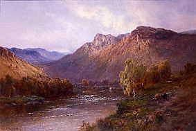 Photo of "THE PATH TO DUNKELD, SCOTLAND" by ALFRED DE BREANSKI